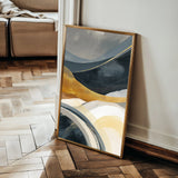 Abstract 2021 Canvas Art 18" x 24" / 45 x 60 cm / Black