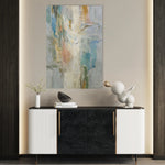 Abstract 2022 Canvas Art 18" x 24" / 45 x 60 cm / Black
