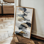 Abstract 2023 Canvas Art 18" x 24" / 45 x 60 cm / Black