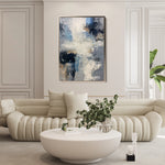 Abstract 2024 Canvas Art 18" x 24" / 45 x 60 cm / Black