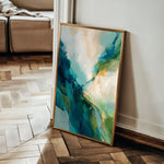 Abstract 2025 Canvas Art 18" x 24" / 45 x 60 cm / Black