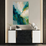 Abstract 2025 Canvas Art 18" x 24" / 45 x 60 cm / Black