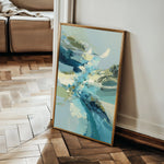 Abstract 2026 Canvas Art 18" x 24" / 45 x 60 cm / Black
