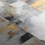 Abstract 2028 Canvas Art 18" x 24" / 45 x 60 cm / Black