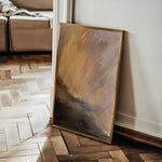Abstract 203 Canvas Art 18" x 24" / 45 x 60 cm / Black