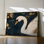 Animals 203 Canvas Art 18" x 24" / 45 x 60 cm / Black