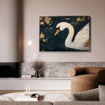 Animals 203 Canvas Art 18" x 24" / 45 x 60 cm / Black