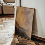 Abstract 203 Canvas Art 60 x 40 cm / Black