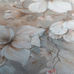 Floral 203 Canvas Art 60 x 40 cm / Black