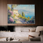 Landscape 203 Canvas Art 18" x 24" / 45 x 60 cm / Black
