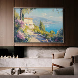 Landscape 203 Canvas Art 18" x 24" / 45 x 60 cm / Black