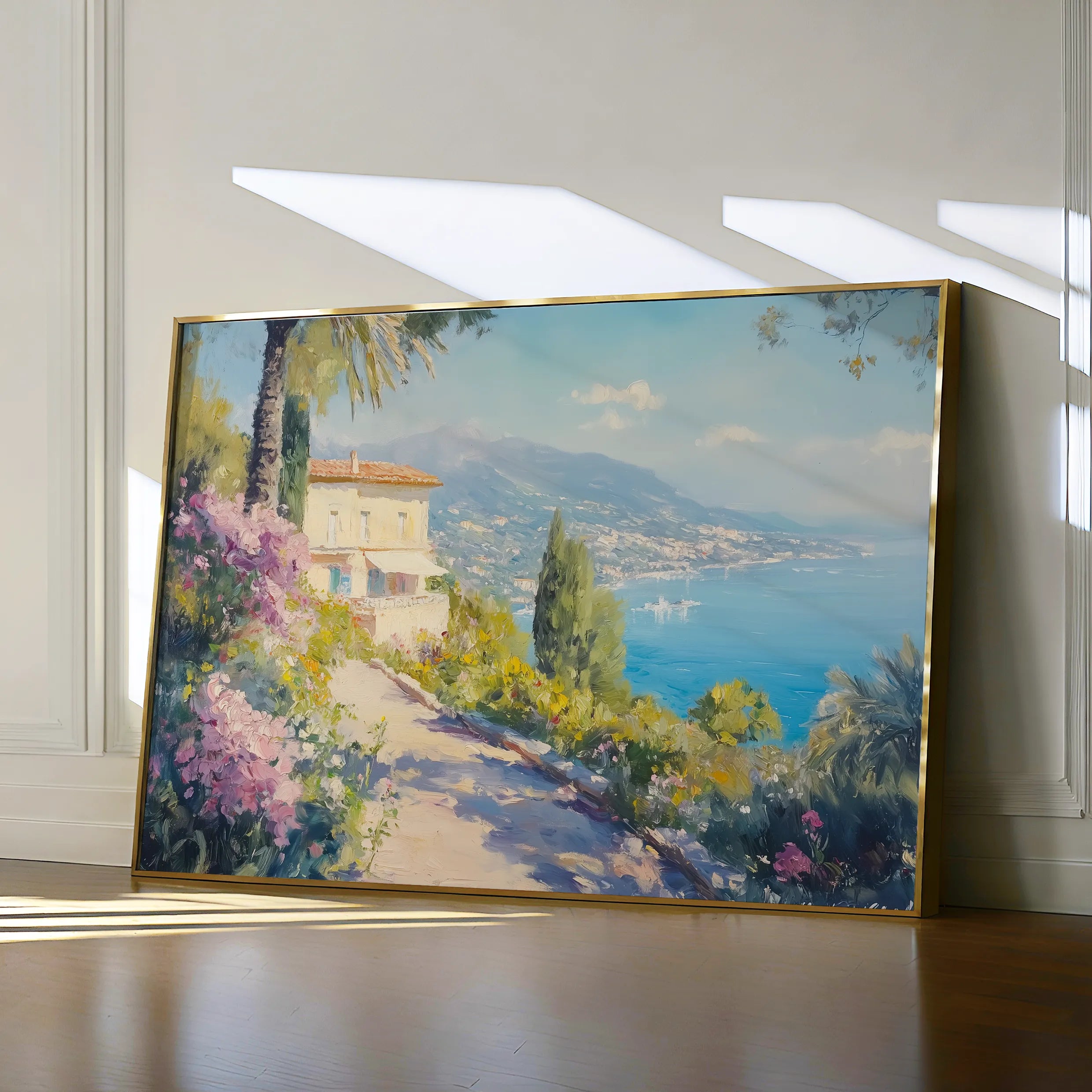 Landscape 203 Canvas Art 18" x 24" / 45 x 60 cm / Black