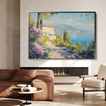 Landscape 203 Canvas Art 18" x 24" / 45 x 60 cm / Black
