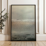 Abstract 2030 Canvas Art 60 x 40 cm / Black