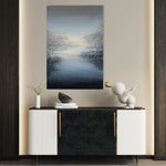 Abstract 2031 Canvas Art 18" x 24" / 45 x 60 cm / Black