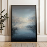 Abstract 2031 Canvas Art 60 x 40 cm / Black