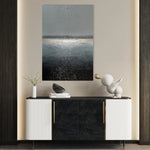 Abstract 2032 Canvas Art 18" x 24" / 45 x 60 cm / Black