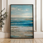 Abstract 2034 Canvas Art 18" x 24" / 45 x 60 cm / Black