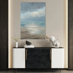 Abstract 2037 Canvas Art 18" x 24" / 45 x 60 cm / Black