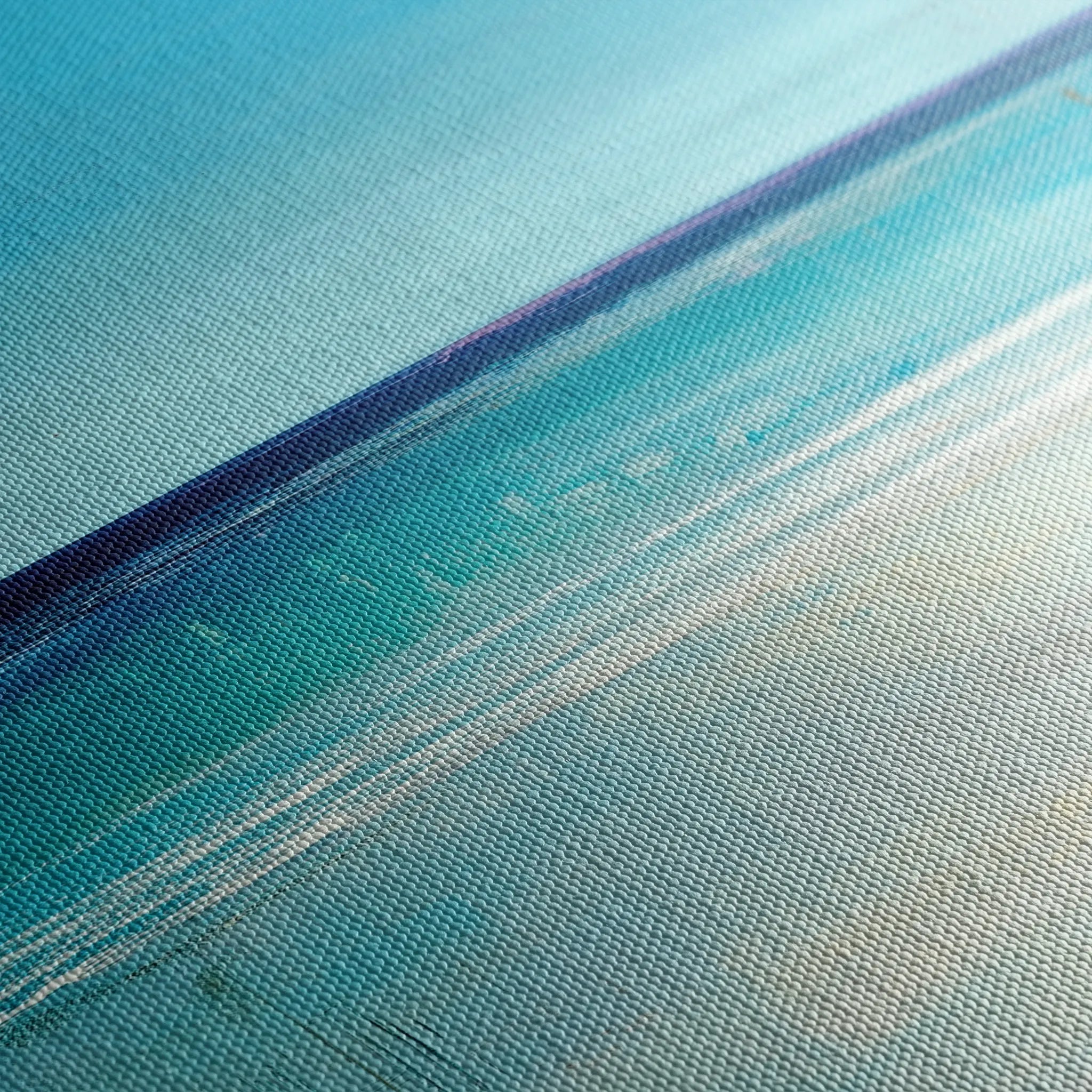 Abstract 2038 Canvas Art 18" x 24" / 45 x 60 cm / Black