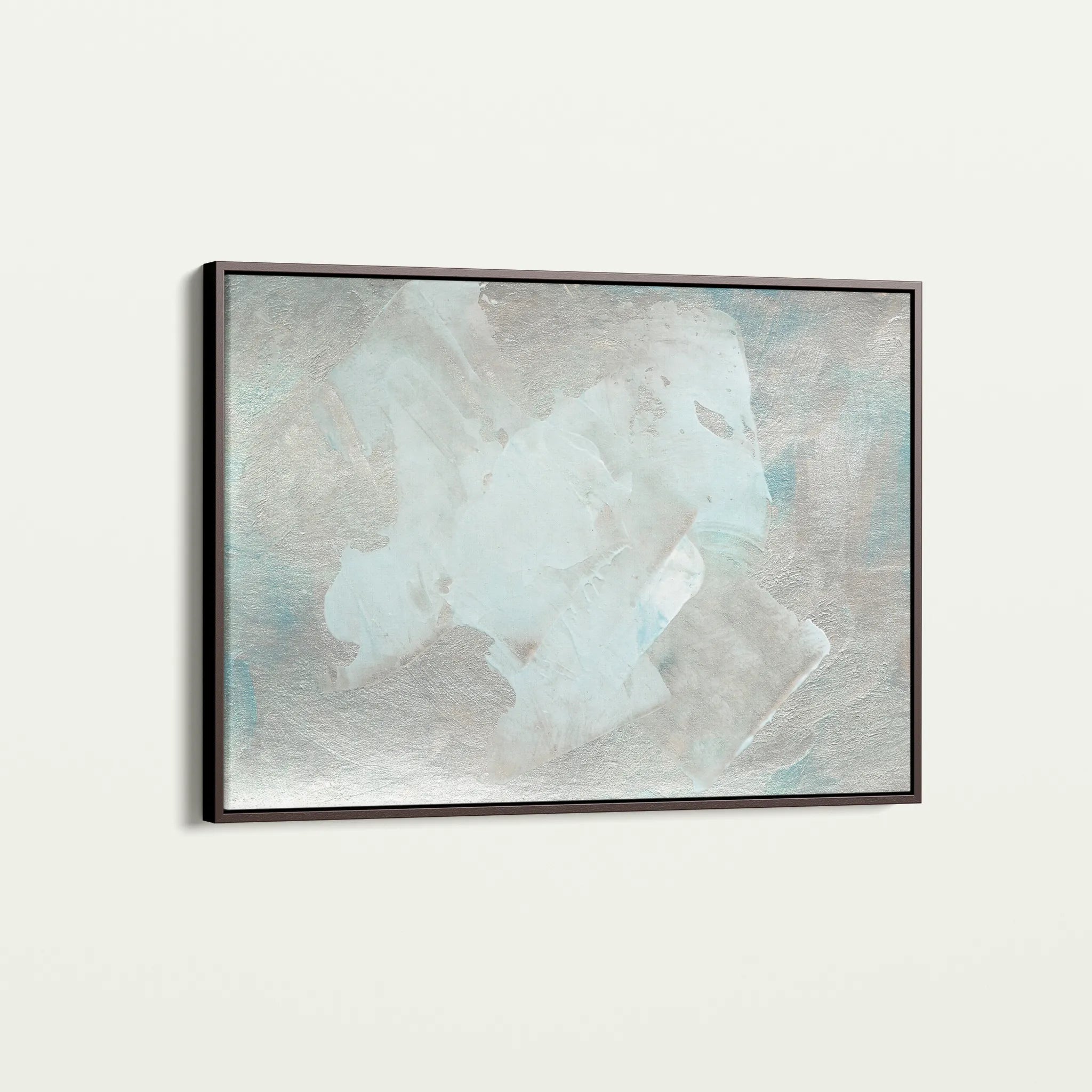 Abstract 204 Canvas Art 18" x 24" / 45 x 60 cm / Black