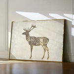 Animals 204 Canvas Art 18" x 24" / 45 x 60 cm / Black