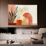 Boho 204 Canvas Art 18" x 24" / 45 x 60 cm / Black
