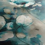 Floral 204 Canvas Art 18" x 24" / 45 x 60 cm / Black