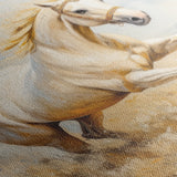 Horses 204 Canvas Art 18" x 24" / 45 x 60 cm / Black