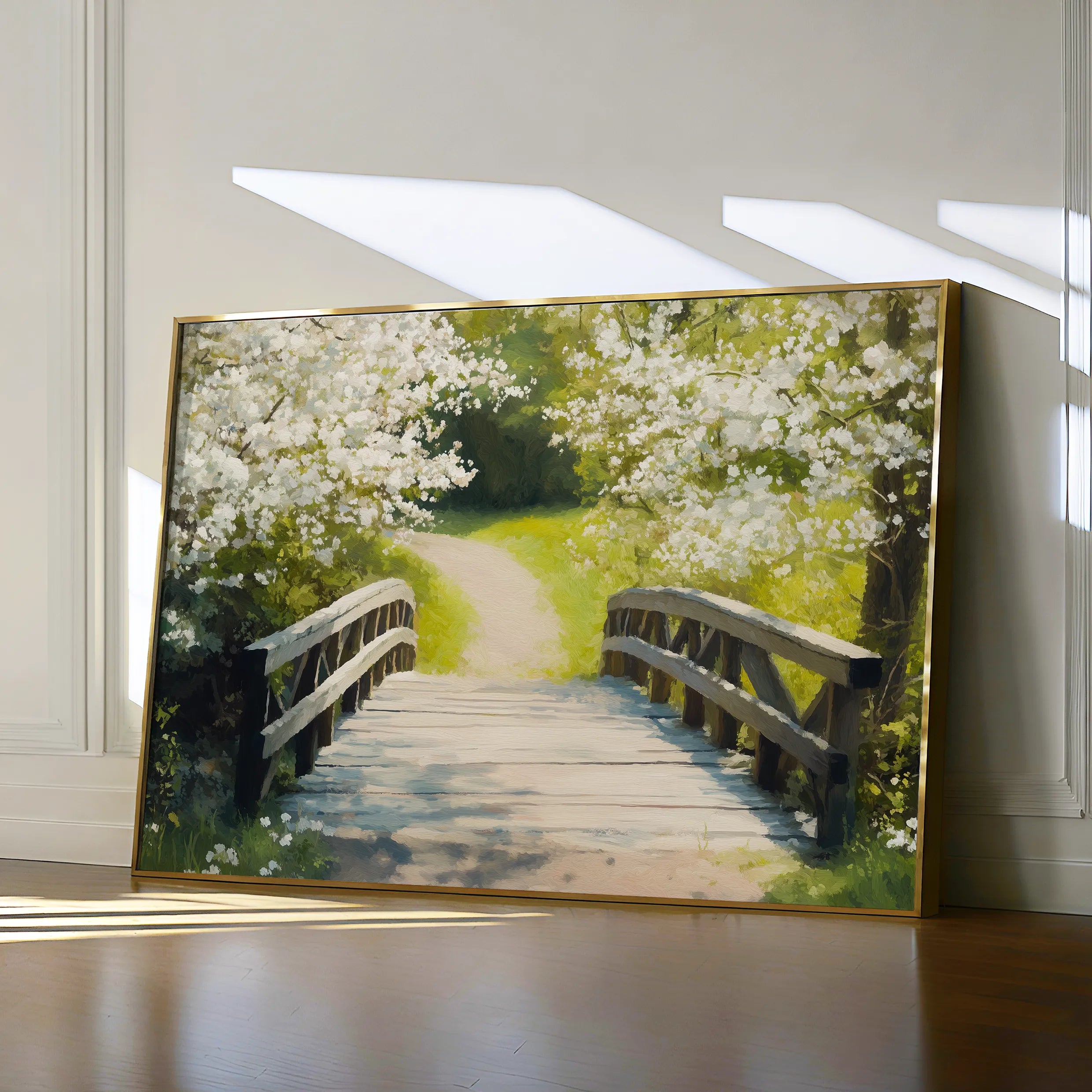 Landscape 204 Canvas Art 18" x 24" / 45 x 60 cm / Black