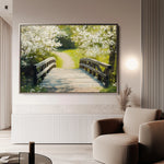 Landscape 204 Canvas Art 18" x 24" / 45 x 60 cm / Black