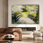 Landscape 204 Canvas Art 60 x 40 cm / Black