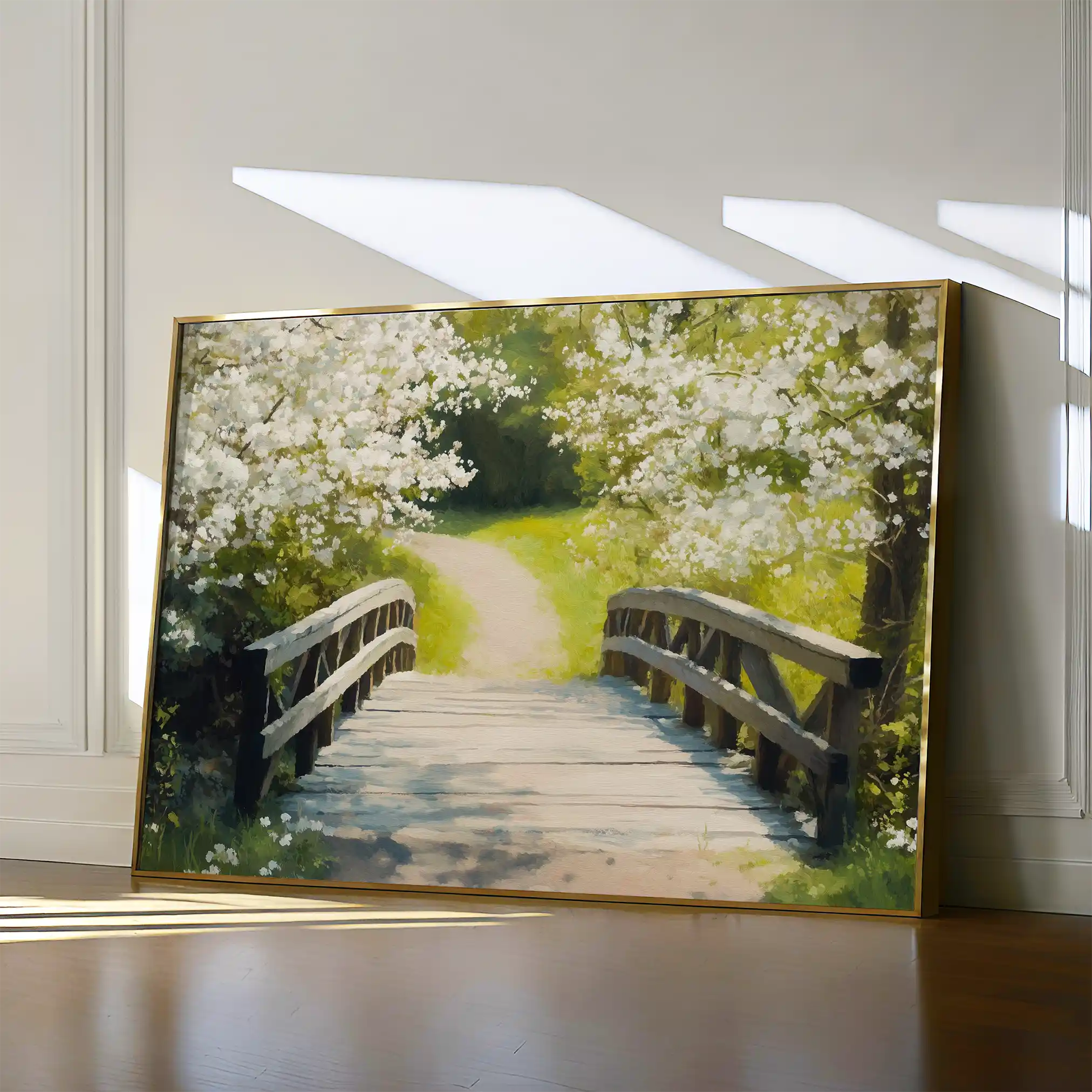 Landscape 204 Canvas Art 60 x 40 cm / Black