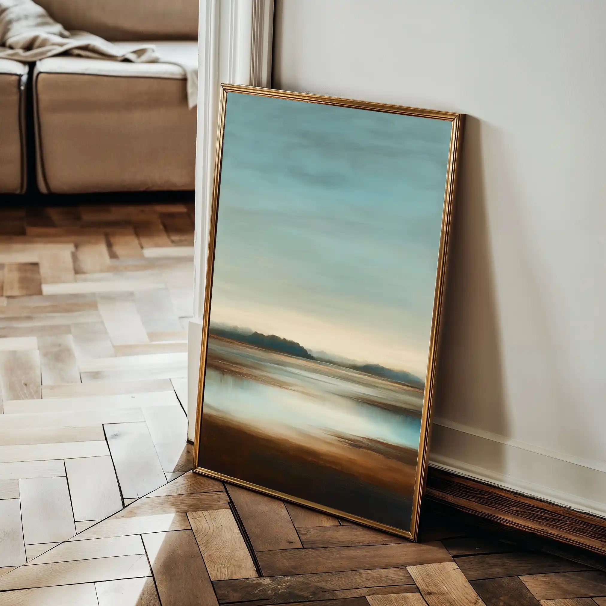 Abstract 2040 Canvas Art 18" x 24" / 45 x 60 cm / Black