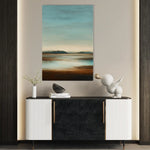 Abstract 2040 Canvas Art 18" x 24" / 45 x 60 cm / Black