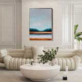 Abstract 2041 Canvas Art 18" x 24" / 45 x 60 cm / Black