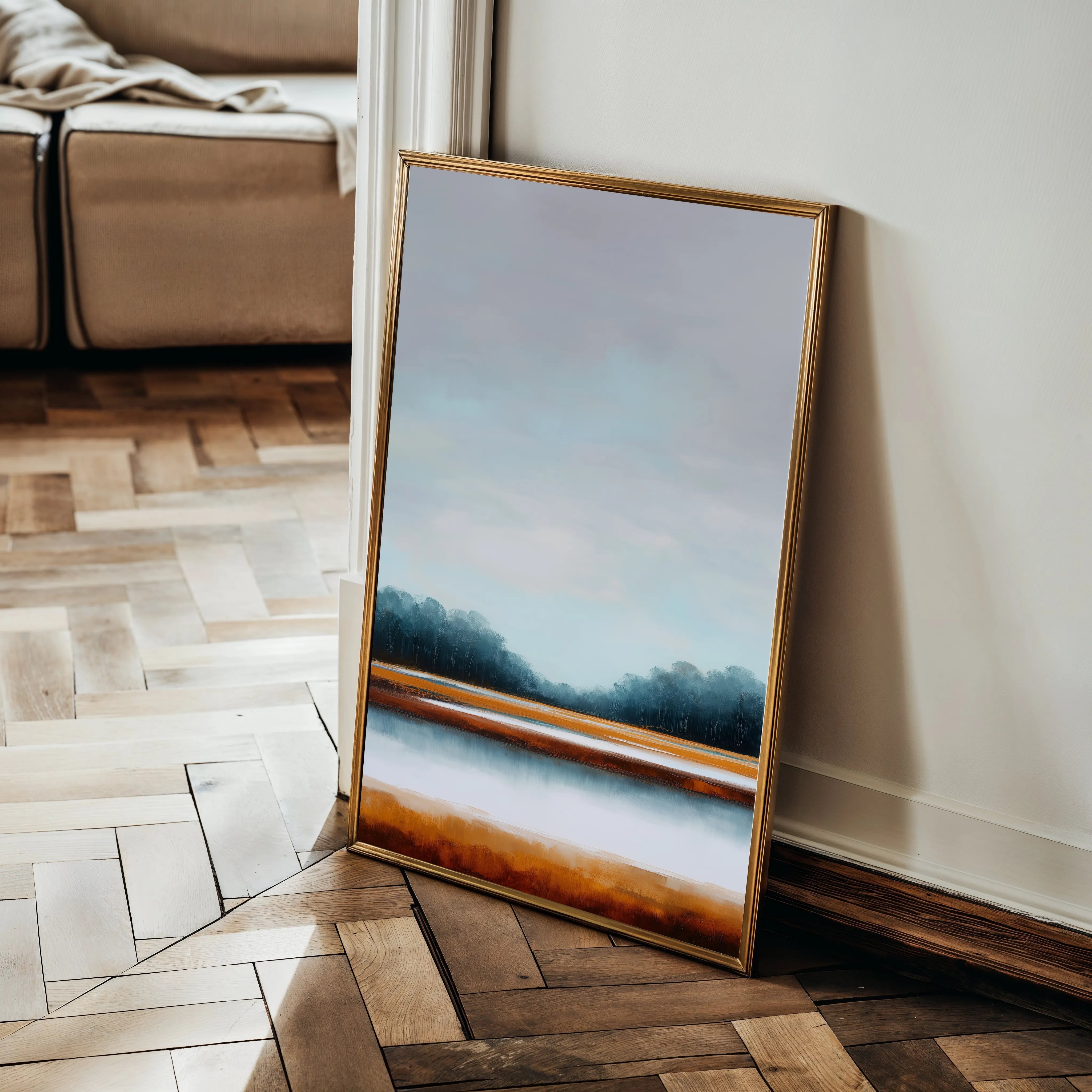 Abstract 2041 Canvas Art 18" x 24" / 45 x 60 cm / Black