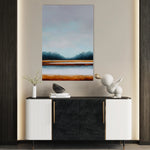 Abstract 2041 Canvas Art 18" x 24" / 45 x 60 cm / Black