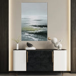 Abstract 2042 Canvas Art 18" x 24" / 45 x 60 cm / Black