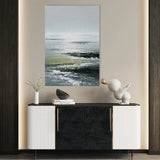 Abstract 2042 Canvas Art 18" x 24" / 45 x 60 cm / Black