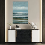 Abstract 2043 Canvas Art 18" x 24" / 45 x 60 cm / Black