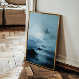 Abstract 2044 Canvas Art 18" x 24" / 45 x 60 cm / Black