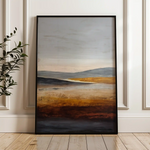 Abstract 2046 Canvas Art 18" x 24" / 45 x 60 cm / Black