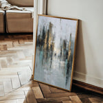 Abstract 2047 Canvas Art 60 x 40 cm / Black