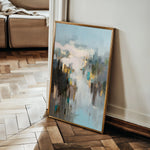 Abstract 2048 Canvas Art 18" x 24" / 45 x 60 cm / Black