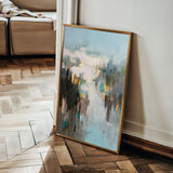 Abstract 2048 Canvas Art 18" x 24" / 45 x 60 cm / Black