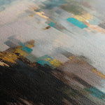 Abstract 2048 Canvas Art 18" x 24" / 45 x 60 cm / Black