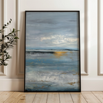 Abstract 2049 Canvas Art 18" x 24" / 45 x 60 cm / Black