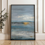 Abstract 2049 Canvas Art 18" x 24" / 45 x 60 cm / Black