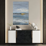 Abstract 2049 Canvas Art 18" x 24" / 45 x 60 cm / Black